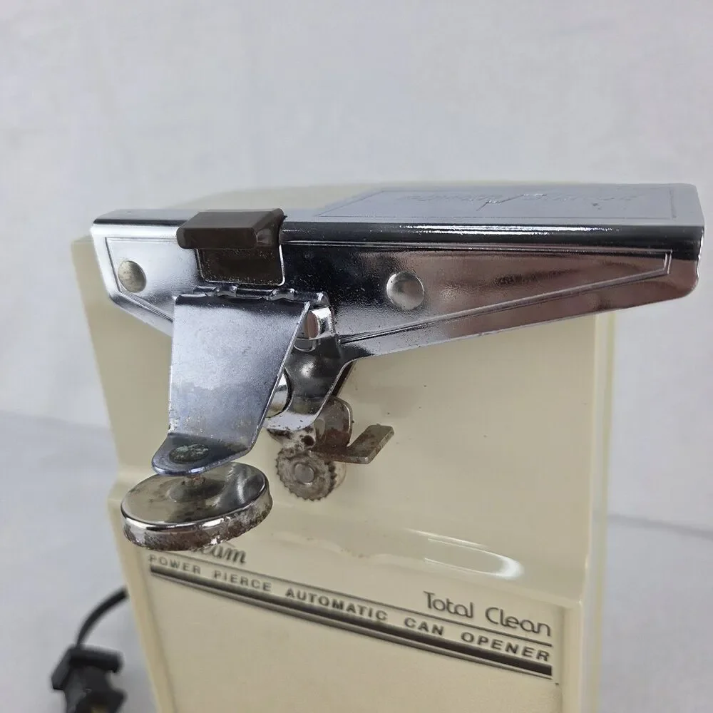 Vintage Sunbeam Total Clean Power Pierce Can Opener Cat No 05206 Tested Works